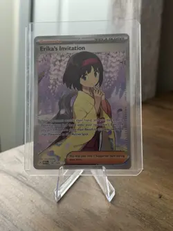 Erika's Invitation 196/165 Full Art Ultra Rare - Pokemon SV 151 English - NM - Image 1