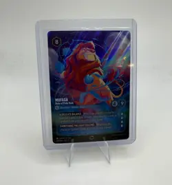 Disney Lorcana Mufasa - Ruler of Pride Rock 217/204 Foil Legendary English - Image 1