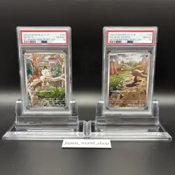 PSA 10 Meowth 192/SV-P Paldean Wooper 193/SV-P AR Set Deck Pokemon Card Japanese - Image 2