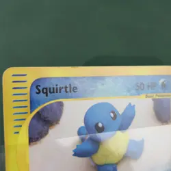 Squirtle 131/165 Expedition Reverse Holo Card 2002 Nintendo Pokemon Card - Image 3