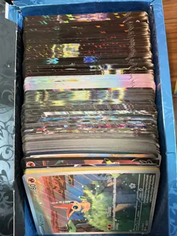 Lot of 100 Pokemon TCG Mixed Jumbo/Oversize Cards - Image 1