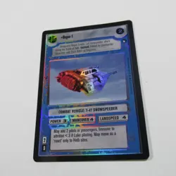 Rogue 1 FOIL - Hoth Reflections - Star Wars CCG Customizeable Card Game SWCCG - Image 2