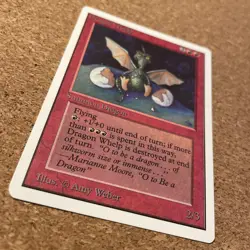 MTG Dragon Whelp Unlimited Edition LP Vintage Magic The Gathering - Image 2