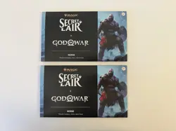 Magic the Gathering MTG Secret Lair x God of War: Norse (Foil) - Image 1