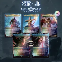 Magic the Gathering MTG Secret Lair x God of War: Norse (Foil) - Image 3