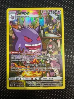 Pokemon Gengar TG06/TG30 Lost Origin Trainer Gallery Ultra Rare Full Art Holo NM - Image 2