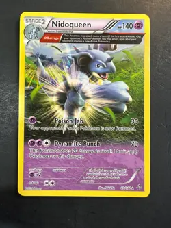 2015 Pokemon NIDOQUEEN 69/160 PRIMAL CLASH Full Art - Image 1