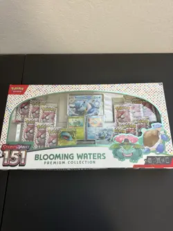 Pokemon TCG 151 Blooming Waters Premium Collection BRAND NEW SEALED - Image 1