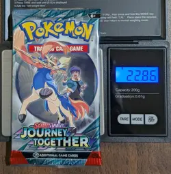Journey Together Booster Pack - Heavy 22.86g - Sealed - Pokemon Scarlet & Violet - Image 1