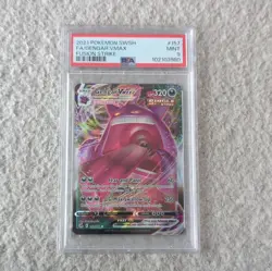 Pokemon TCG Gengar VMAX 157/264 Fusion Strike Ultra Rare Holo VMAX 320 HP - Image 1