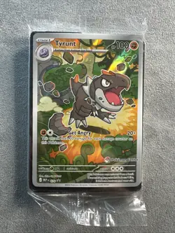 Tyrunt 070 SEALED Pokemon Center Stamp Black Star Promo & Non Stamped Variant - Image 1