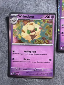 Whimsicott Mega Evolution Promo 019 Near Mint Holofoil Pokemon All 3 - Image 4