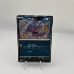 Paldean Wooper 180/091 Shiny Rare SV Paldean Fates Pokemon TCG NM - Image 1
