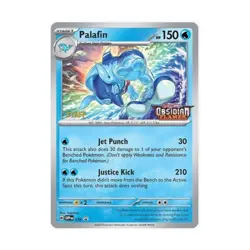 Pokemon SV: Scarlet & Violet Promo Palafin - 036 (Prerelease) [Staff] (P) NM - Image 1