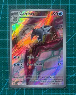 Pokemon TCG Arctibax 209/193 Illustration Rare S&V: Paldea Evolved English - Image 1
