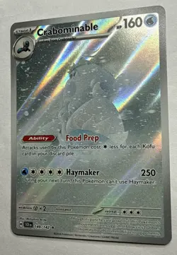 Crabominable 149/142 Illustration Rare Stellar Crown Pokemon TCG - Near Mint NM - Image 3