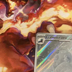 Crabominable - 149/142 - Illustration Rare - Stellar Crown - Pokemon Card - NM - Image 5