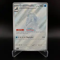 Crabominable 149/142 Illustration Rare Stellar Crown Pokemon NM - Image 1