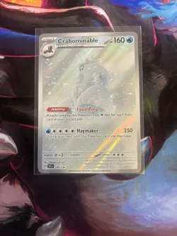 Crabominable - 149/142 Stellar Crown (Pokemon) Full Art Illustration Rare - Image 1