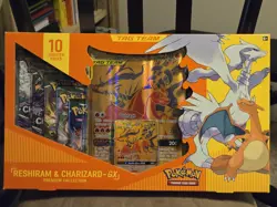 Pokemon Reshiram & Charizard GX Tag Team Premium Collection Box - Image 1