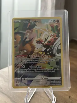 Galarian Zapdos SWSH283 Crown Zenith Black Star Promo Pokemon TCG NM - Image 1