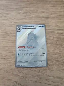 Pokemon TCG Crabominable Card Stellar Crown Illustration Rare 149/142 - Image 2