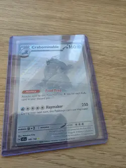 Pokemon TCG Crabominable Card Stellar Crown Illustration Rare 149/142 - Image 4