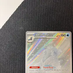 Pokemon TCG Stellar Crown Crabominable Illustration Rare Card #149/142 - Image 2