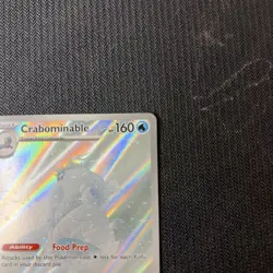 Pokemon TCG Stellar Crown Crabominable Illustration Rare Card #149/142 - Image 3