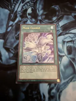 Yu-Gi-Oh! Mask Change Alt Art Ultra Rare MZMU-EN071 - Image 1