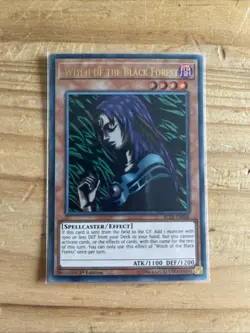 Yugioh Witch of the Black Forest BLLR-EN046 1st Edition Ultra Rare NM - Image 1