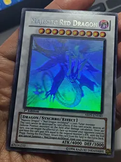 Yugioh Majestic Red Dragon ABPF-EN040 Ghost Rare 1st Edition - Image 3