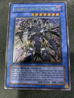 yugioh Garlandolf King of Destruction ABPF-EN039 1st Ed Ultimate Rare near mint - Image 1
