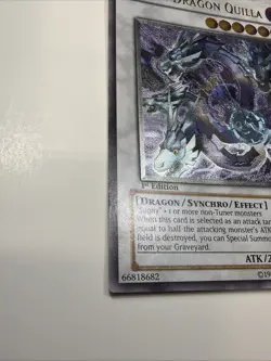 Yugioh Moon Dragon Quilla ABPF-EN043 Ultimate Rare 1st Ed NM - Image 2