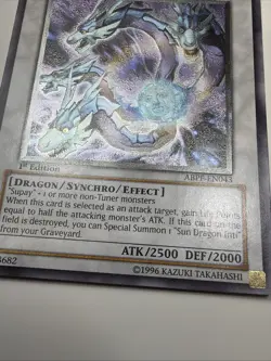 Yugioh Moon Dragon Quilla ABPF-EN043 Ultimate Rare 1st Ed NM - Image 3