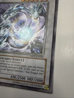 Yugioh Moon Dragon Quilla ABPF-EN043 Ultimate Rare 1st Ed NM - Image 4