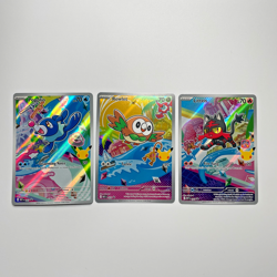 Pokemon TCG First Partner 30th Promo set Rowlet Litten Popplio 043/044/045 NM - Image 1