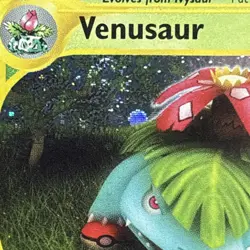 Pokemon Card Expedition Base Set Holo Venusaur 30/165 swirly! - Image 3