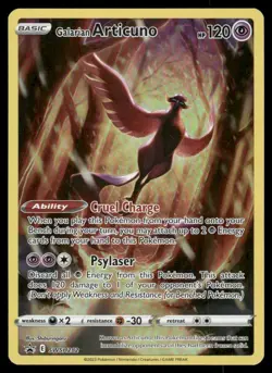 Pokemon Cards Galarian Articuno SWSH282 SWSH Black Star Promo NM *5 - Image 1
