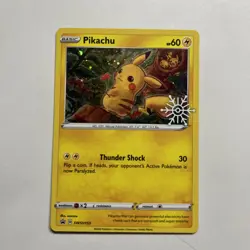Pikachu SWSH153 SWSH: Sword & Shield Promo Cards Holo snowflake - Image 1