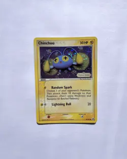 Pokemon TCG Chinchou EX Legend Maker Reverse Holo Card 50/92 - Image 1