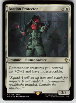 Bastion Protector R Commander: FINAL FANTASY 233 NM - Image 1