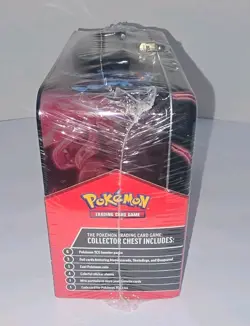 Pokemon TCG CHARIZARD Collectors Treasure Chest Lunchbox Tin BRAND NEW SEALED - Image 3
