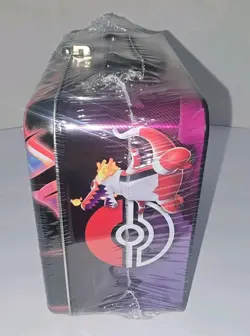 Pokemon TCG CHARIZARD Collectors Treasure Chest Lunchbox Tin BRAND NEW SEALED - Image 4