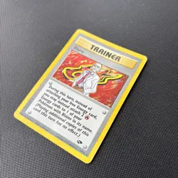 Pokemon Card Gym Challenge Holo Blaine 17/132 WOTC - Image 3