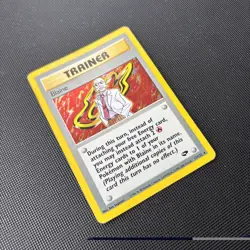 Pokemon Card Gym Challenge Holo Blaine 17/132 WOTC - Image 4