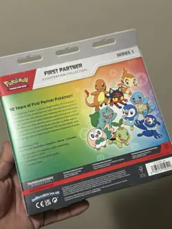 Pokemon First Partner Illustration Collection Series 1 Promo Booster Box English - Image 3