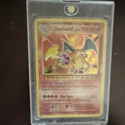 Pokemon TCG Charizard Holo Rare 4/130 Base Set 2 Stage 2 HP150 - Image 3