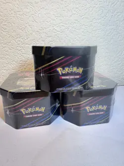 Pokemon TCG: Crown Zenith Tin Art Set Of 3 Brand New & Sealed - Image 3
