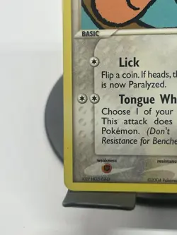 Pokemon TCG Lickitung 37/112 FireRed & LeafGreen Regular LP - Image 5